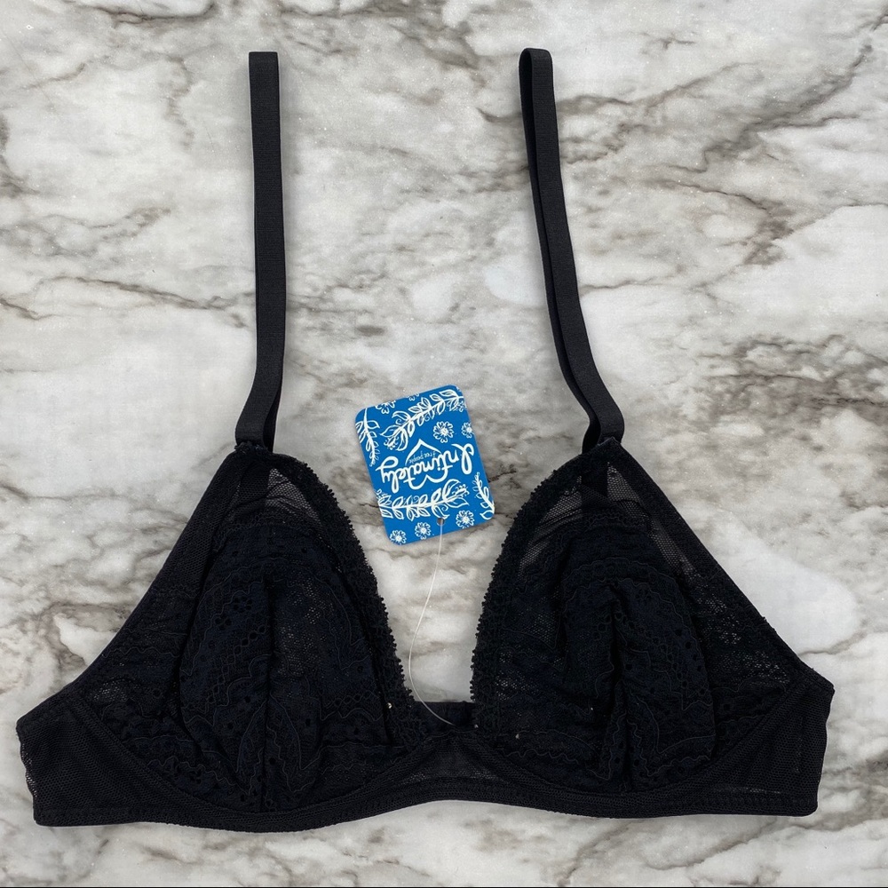 Free People NWT Intimately Triangle Bra Lace 36 C
